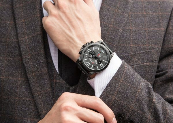 CURREN Men Watch Top Brand Men Military Sport Wristwatch Leather Quartz Watches - Image 11