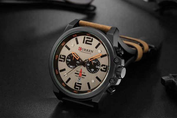 CURREN Men Watch Top Brand Men Military Sport Wristwatch Leather Quartz Watches - Image 5