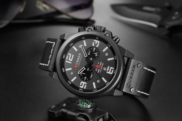 CURREN Men Watch Top Brand Men Military Sport Wristwatch Leather Quartz Watches - Image 7